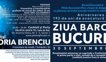 ZIUA BAROULUI BUCUREȘTI &ndash; 30 SEPTEMBRIE 2023