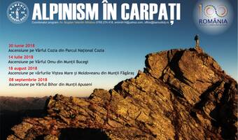 Invitatie de participare la proiectul &ldquo;Alpinism &icirc;n Carpaţi&rdquo; 2018